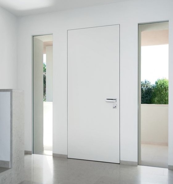 Modern White invisible Flush Melamine Wooden Door Manufacturer Nepals, Modern White invisible Flush Melamine Wooden Door Factory, Supply Modern White invisible Flush Melamine Wooden Door