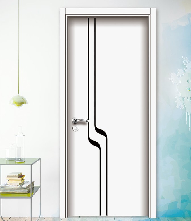 Modern Design Interior Melamine White Door Manufacturer Nepals, Modern Design Interior Melamine White Door Factory, Supply Modern Design Interior Melamine White Door