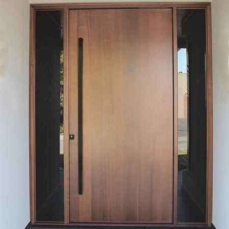 Luxury Solid Wood House Front Entrance Door
