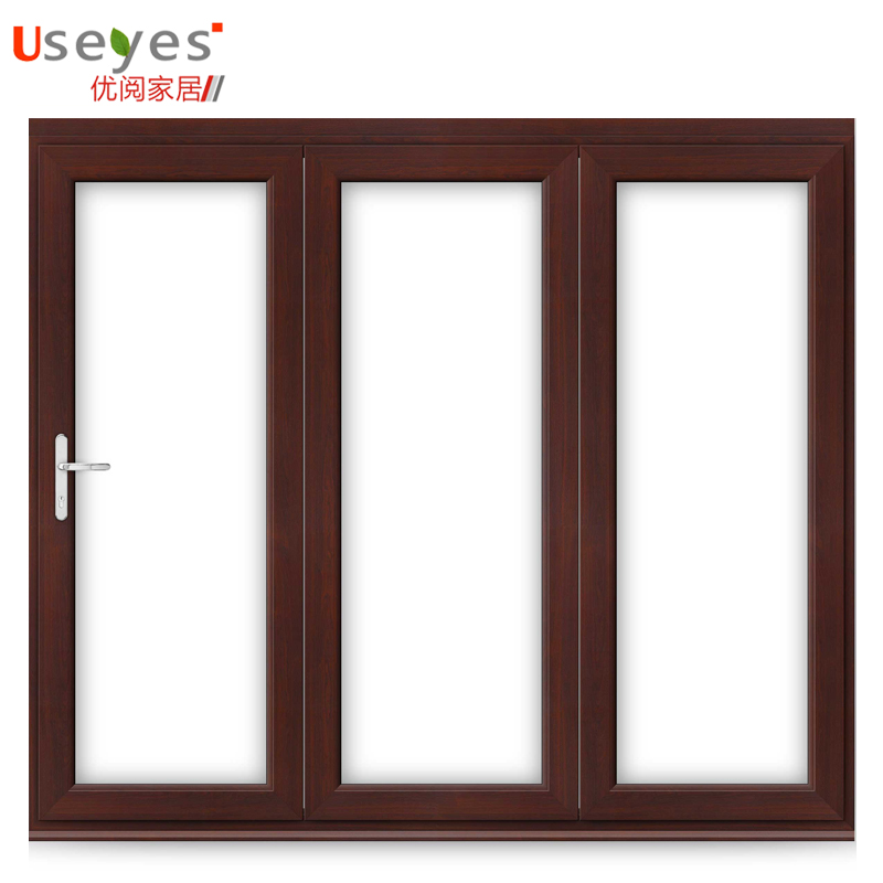 Aluminum Bi Folding Doors Main Front Glass/Tuffen  Door Nepals
