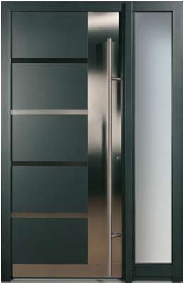 Aluminum stainless steel galvanized paint main Front Door Nepal