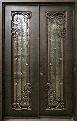 Modern Double Iron Wrought Security Door Manufacturer Nepals, Modern Double Iron Wrought Security Door Factory, Supply Modern Double Iron Wrought Security Door