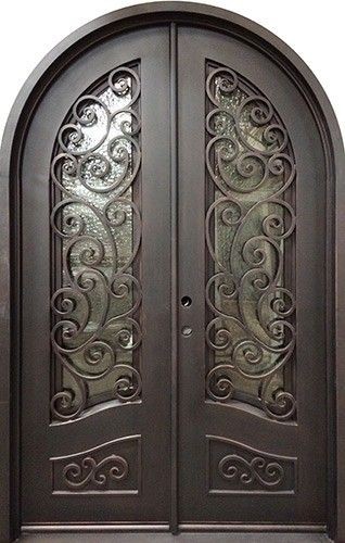 Modern Double Iron Wrought Security Door Manufacturer Nepals, Modern Double Iron Wrought Security Door Factory, Supply Modern Double Iron Wrought Security Door
