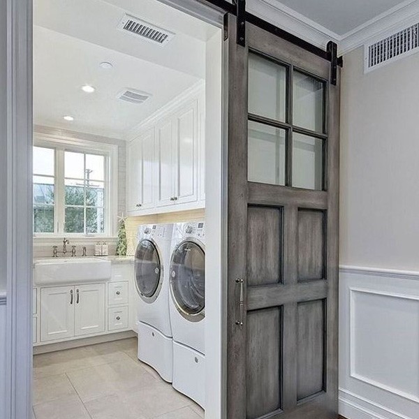 Luxury Partition Wall Shower Room Door Black
