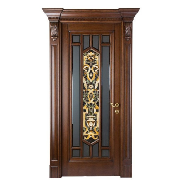European Style Solid Wood Front Door Nepal  And Bedroom Door Classical