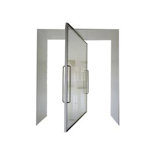 Stainless Steel Frame Tempered Safety Glass Steel Door