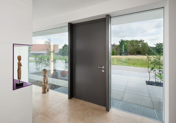 coated glass Front Door Nepal
