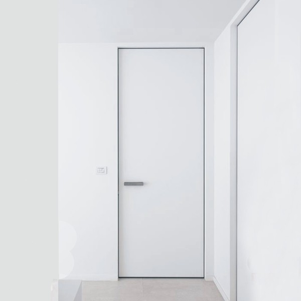 Luxury White Internal Invisible Door With Hidden Hinges