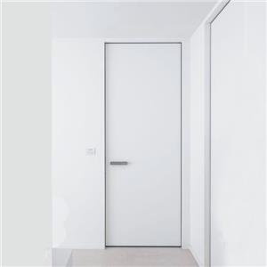 Luxury White Internal Invisible Door With Hidden Hinges