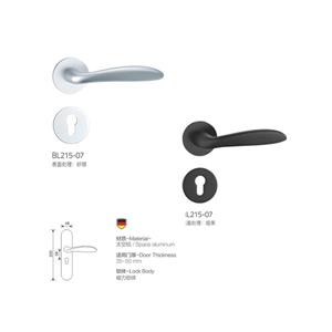 Metal Security Silent Door Handle Lock for room doors