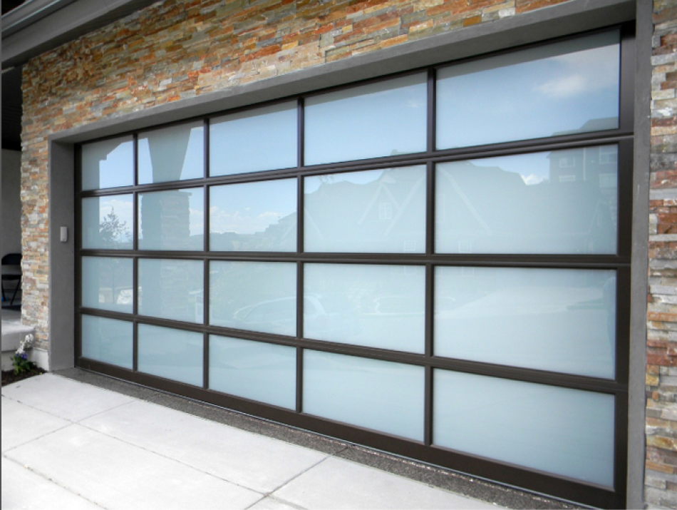 Popular Frosted Glazing Soundproof Tempered Glass Garage Door Manufacturer Nepals, Popular Frosted Glazing Soundproof Tempered Glass Garage Door Factory, Supply Popular Frosted Glazing Soundproof Tempered Glass Garage Door