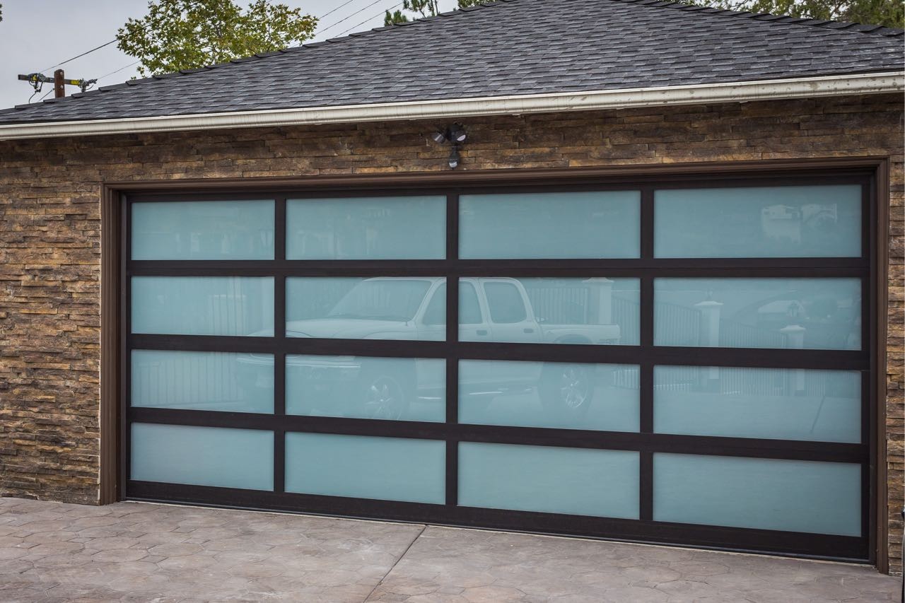 Popular Frosted Glazing Soundproof Tempered Glass Garage Door Manufacturer Nepals, Popular Frosted Glazing Soundproof Tempered Glass Garage Door Factory, Supply Popular Frosted Glazing Soundproof Tempered Glass Garage Door