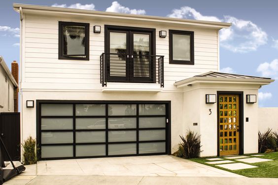 glazing garage door