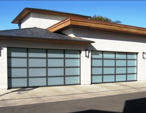 Popular Frosted Glazing Soundproof Tempered Glass Garage Door Manufacturer Nepals, Popular Frosted Glazing Soundproof Tempered Glass Garage Door Factory, Supply Popular Frosted Glazing Soundproof Tempered Glass Garage Door