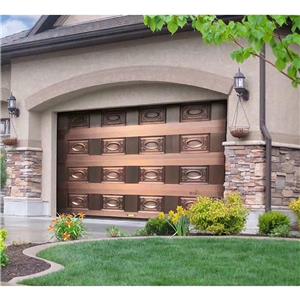 Retro Aluminum Alloy Materiral Remote Garage Door