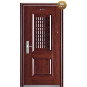 Single Simple Apartment Main Armored Entrance Door