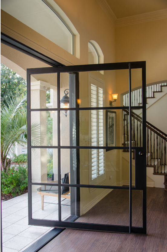 modern Pivot Door Nepal design