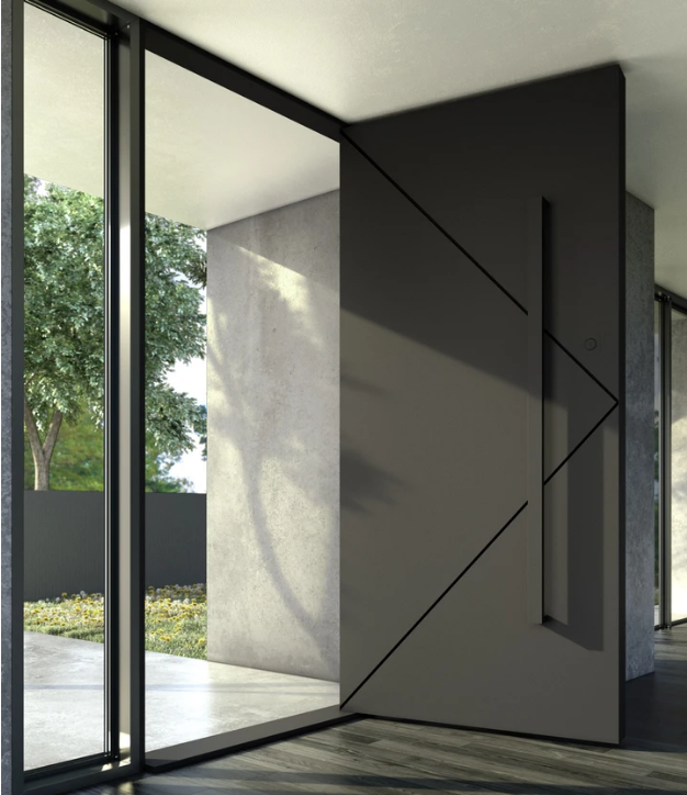 exterior metal door