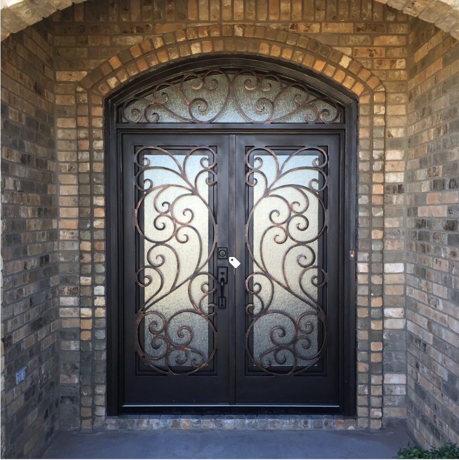 double iron door double iron door
