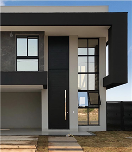 Elegant large metal steel aluminum outdoor Pivot Door Nepal for villa