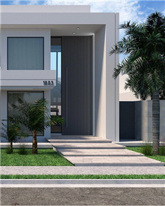 Luxury 12x8 ft aluminum exterior security entry Pivot Door Nepal for villa house