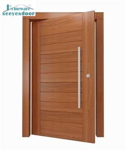 Natural designs teak wood painting Front Door Nepal with sidelight