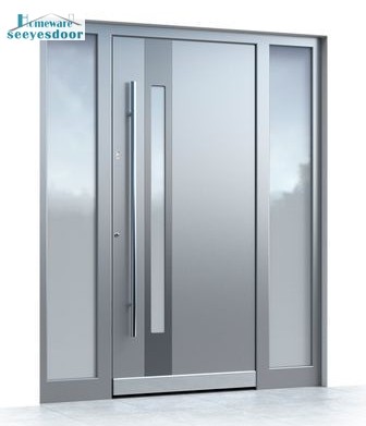 Strong Quality Metal Stainless Steel Security Front Door Nepal  with sidelight Manufacturers, Strong Quality Metal Stainless Steel Security Front Door Nepal  with sidelight Factory, Supply Strong Quality Metal Stainless Steel Security Front Door Nepal  with sidelight