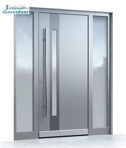 Strong Quality Metal Stainless Steel Security Front Door Nepal  with sidelight