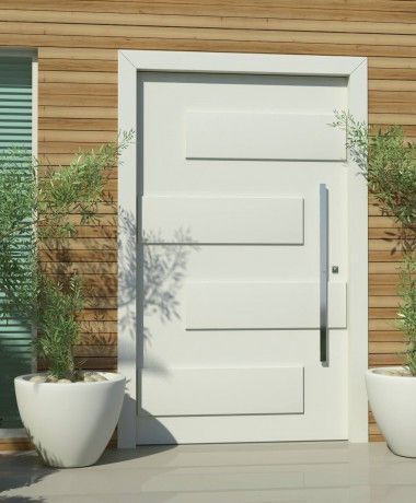 newly exterior door