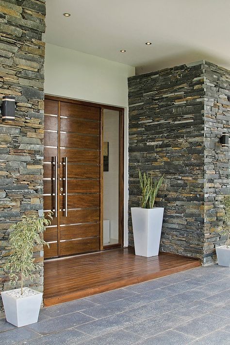 Popular walnut solid wood exterior Front Door Nepal 