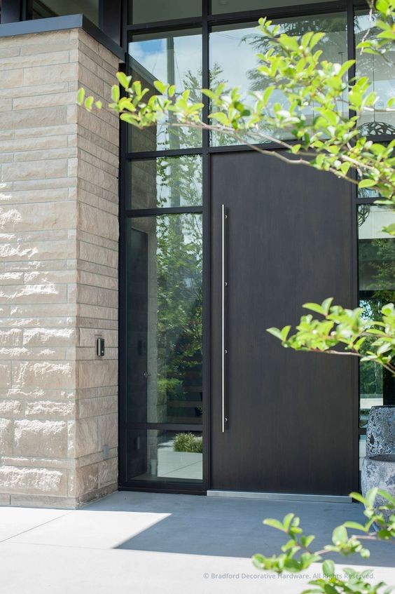 2021 newly designs metal aluminum pivot Front Door Nepal  for house