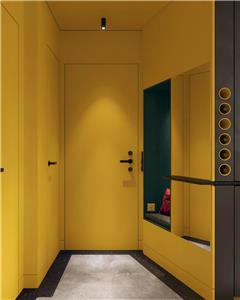 Aluminum frame wooden idden door ideas for secret room
